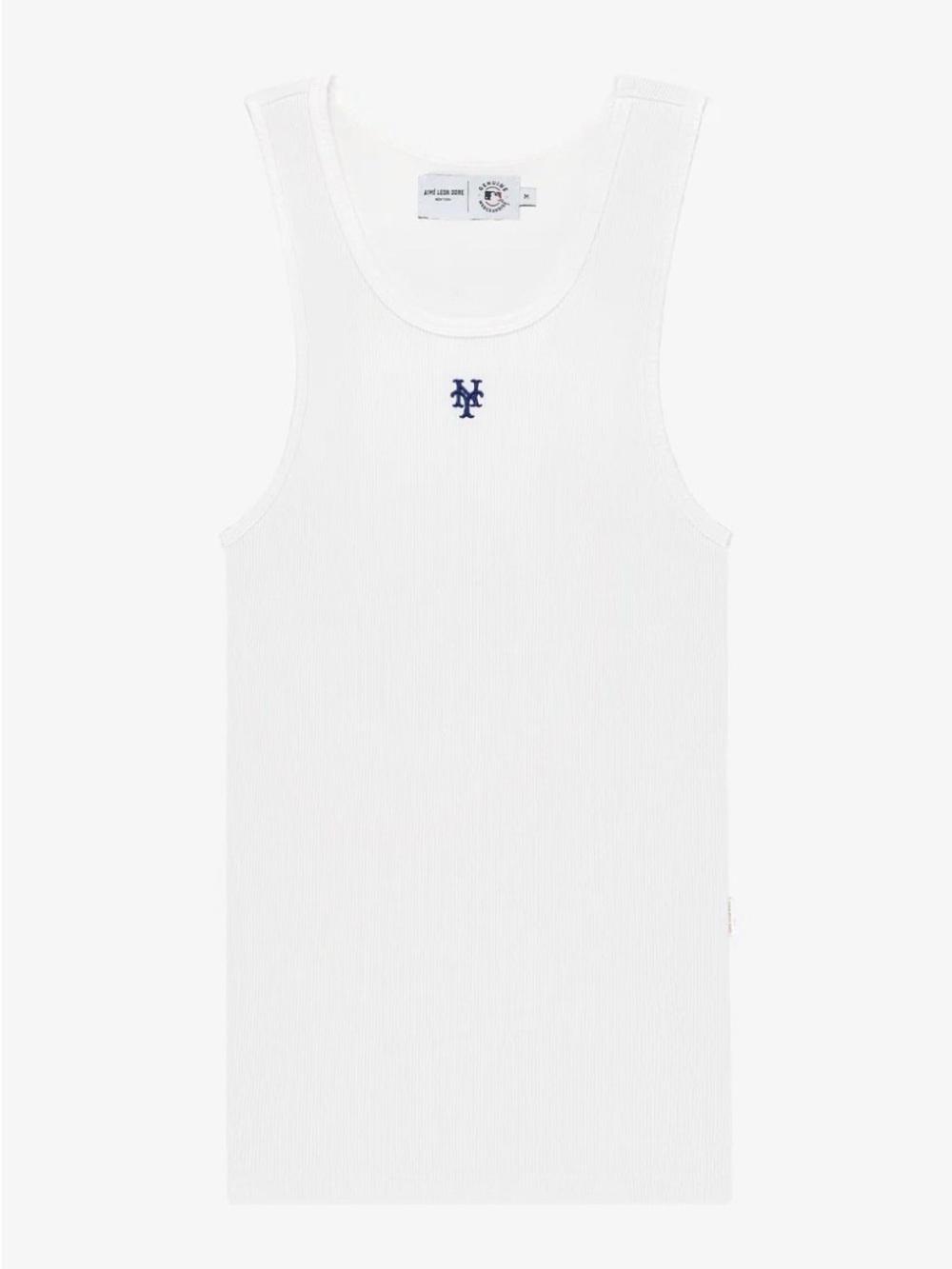 Aime Leon Dore ALD Aimé New York Mets Cotton Tank Top ‘Bright White’ SS25 XXL